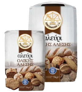 Μύλοι Παπαφίλη Αλεύρι Ολικής Άλεσης